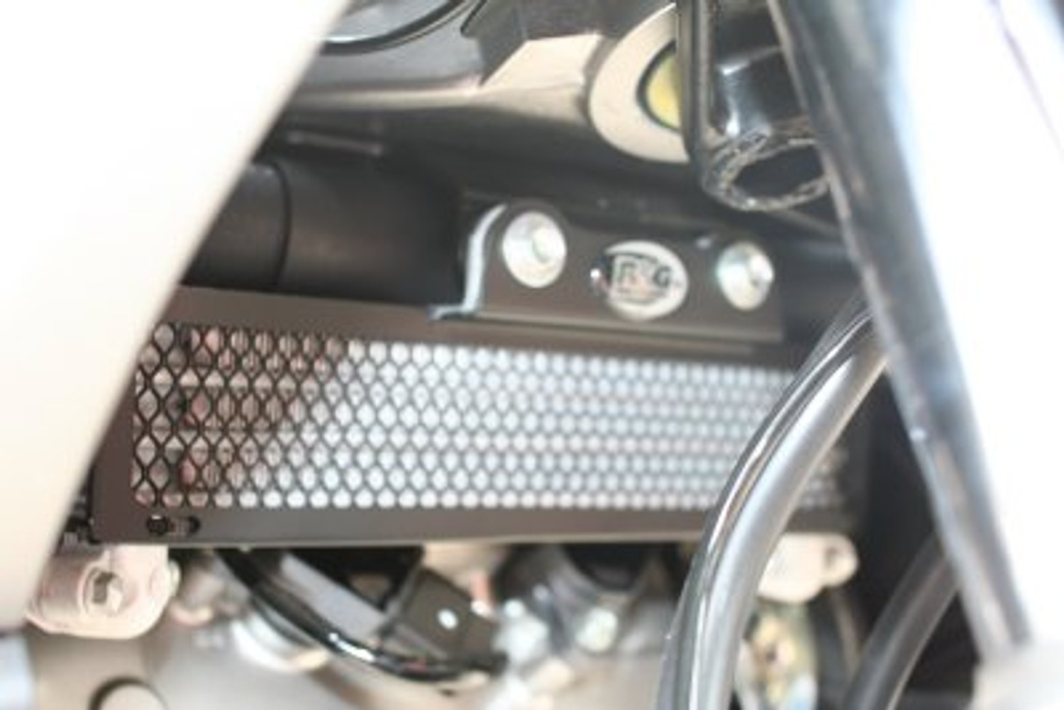 R&G Racing Oil Cooler Guard for Honda Crossrunner 800 '10-'20 R&G Racing Oil Cooler Guard for Honda Crossrunner 800 '10-'20